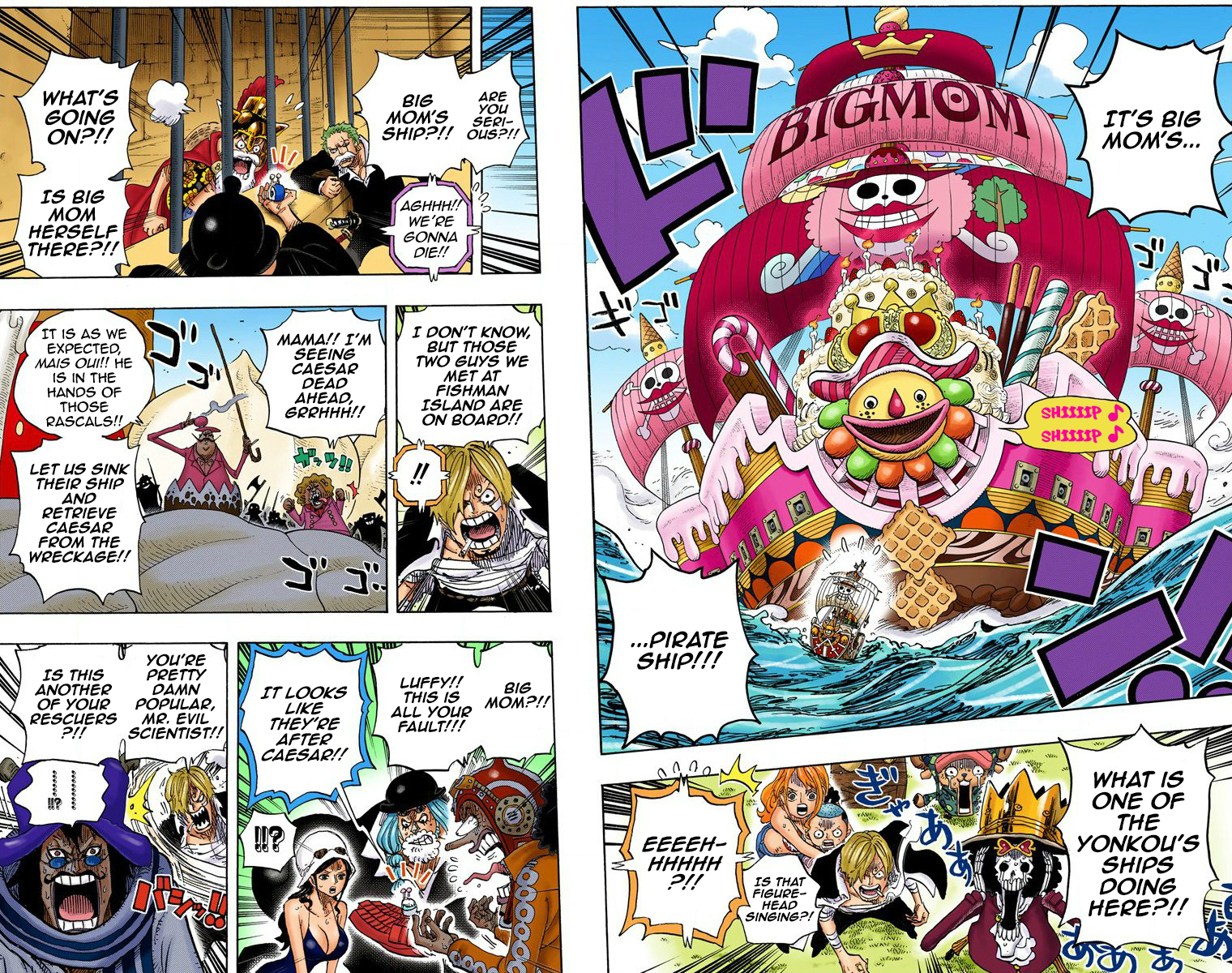 One Piece - Digital Colored Comics Chapter 730 12